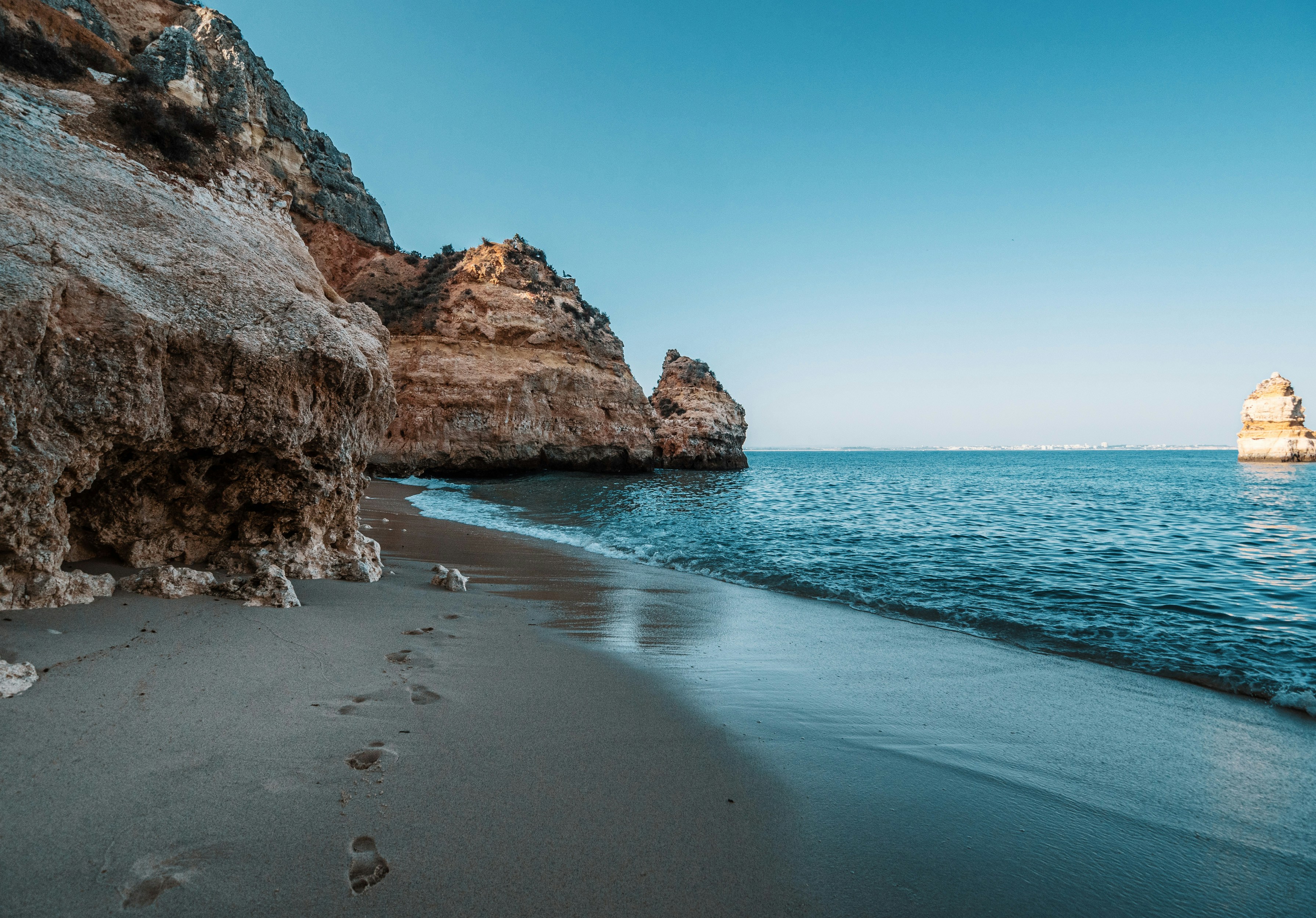Relaxing beach nearby to Algarve property