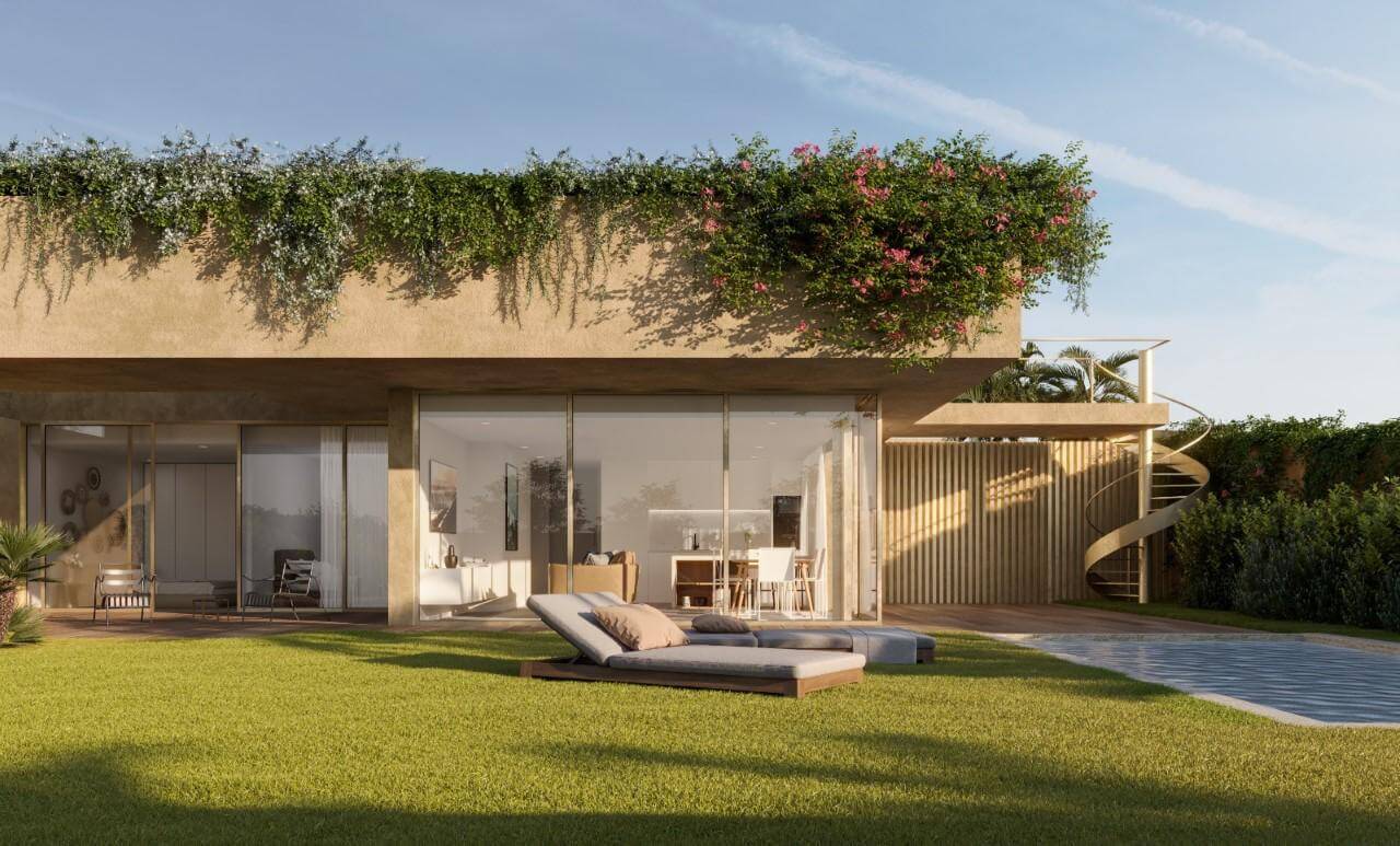 MODERN T2+1 TOWNHOUSES AT PRAIA DA LUZ FOR SALE - LAGOS