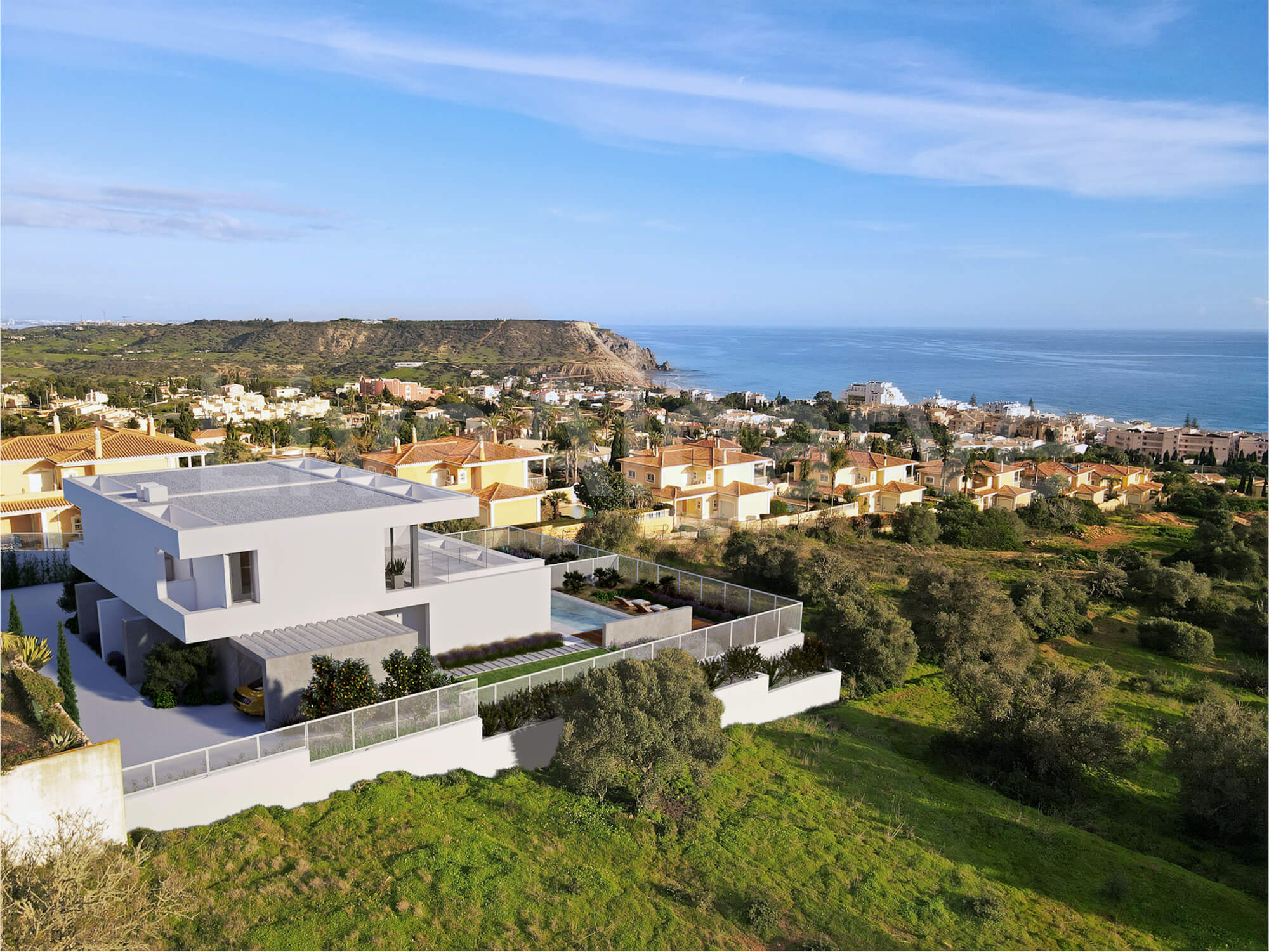 LUXURY | NEW ULTRA-MODERN SEMI-DETACHED T3 VILLAS IN MONTE LEMOS, PRAIA DA LUZ FOR SALE - LAGOS