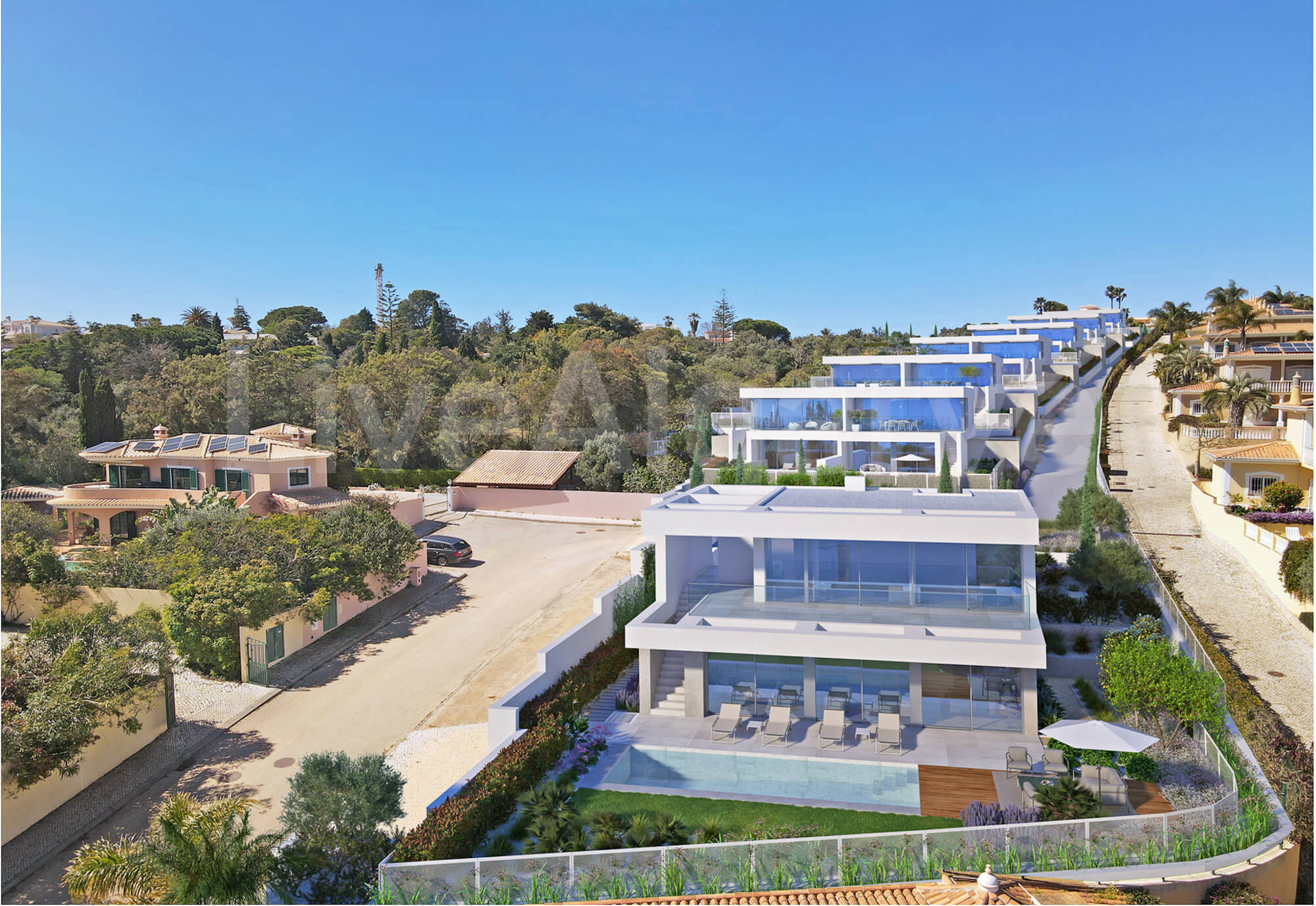 LUXURY | NEW ULTRA-MODERN SEMI-DETACHED T3 VILLAS IN MONTE LEMOS, PRAIA DA LUZ FOR SALE - LAGOS