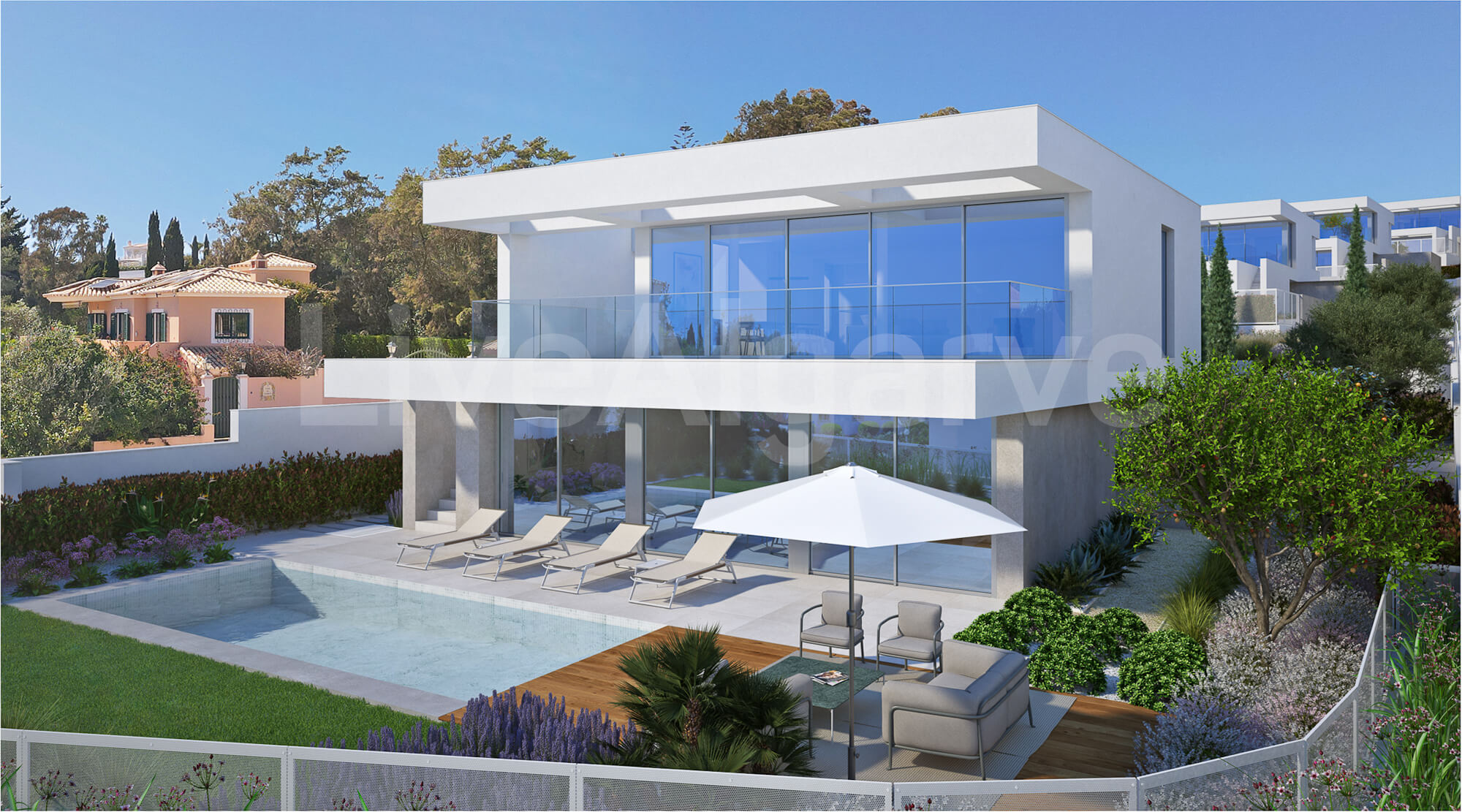 LUXURY | NEW ULTRA-MODERN SEMI-DETACHED T3 VILLAS IN MONTE LEMOS, PRAIA DA LUZ FOR SALE - LAGOS