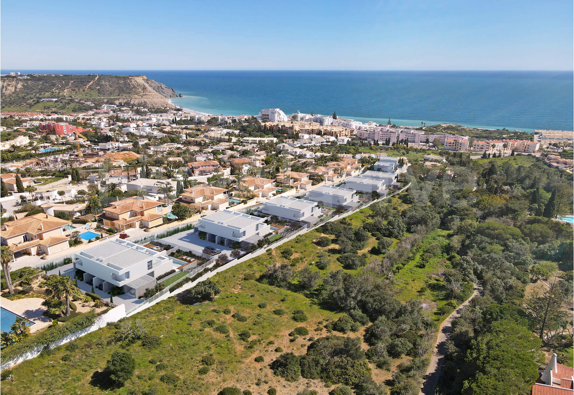 LUXURY | NEW ULTRA-MODERN SEMI-DETACHED T3 VILLAS IN MONTE LEMOS, PRAIA DA LUZ FOR SALE - LAGOS
