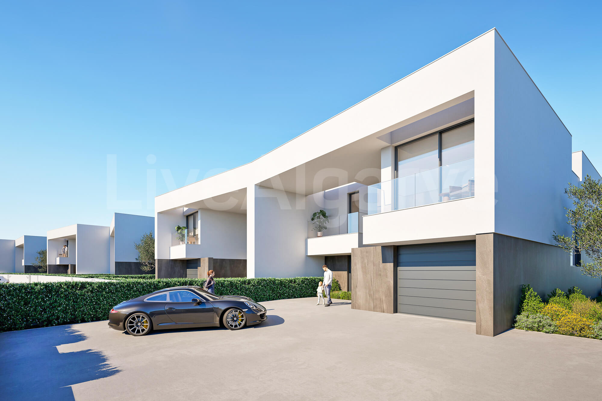 FIRST LINE | New Luxury Semi-Detached T4 Sea View Villas in Ponta de Piedade - Lagos