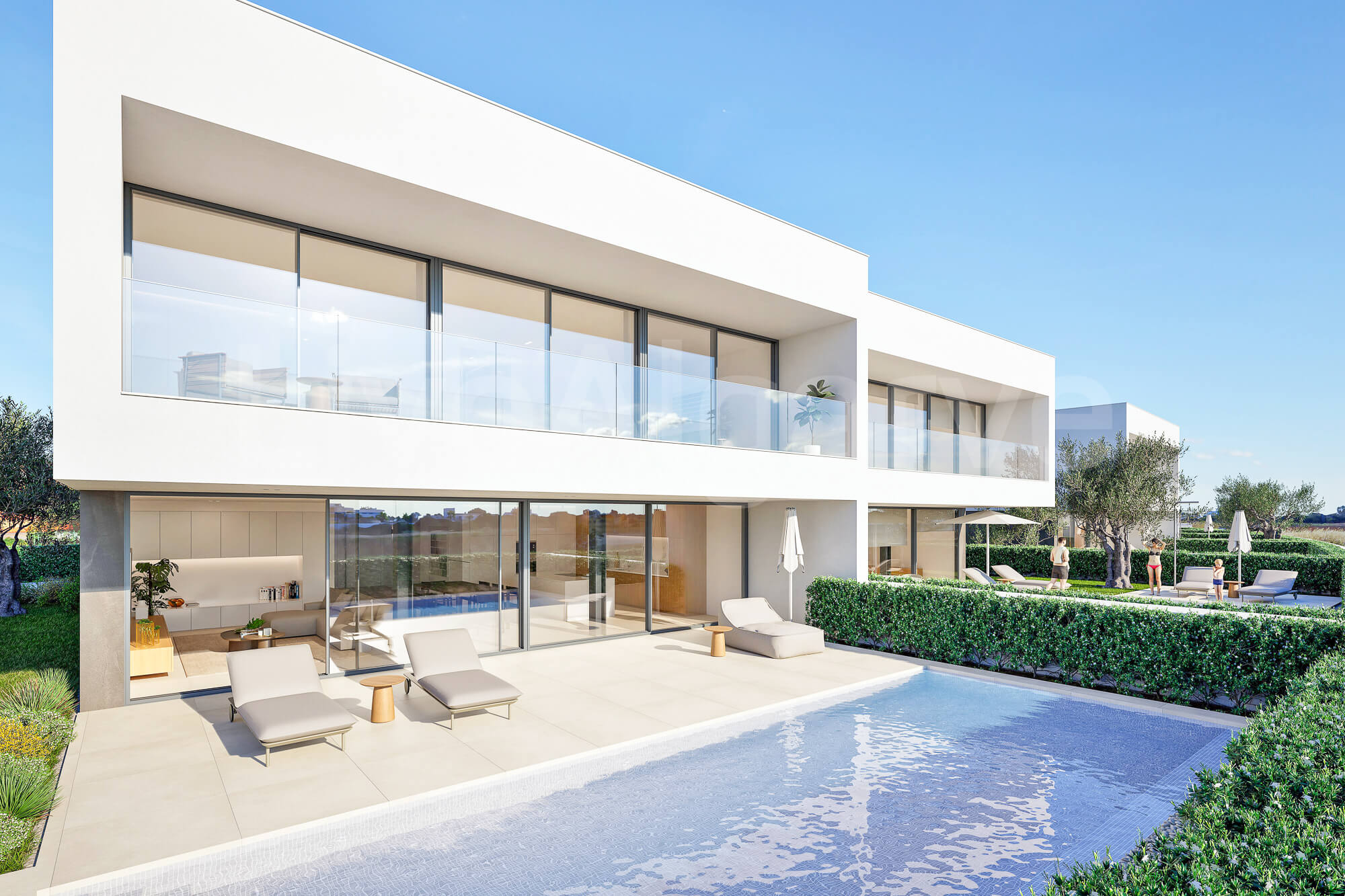 FIRST LINE | New Luxury Semi-Detached T4 Sea View Villas in Ponta de Piedade - Lagos