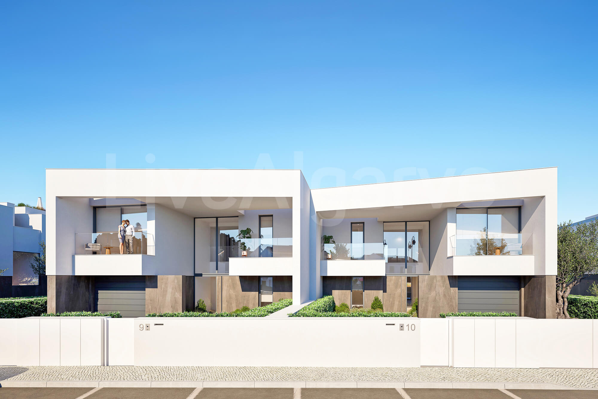 FIRST LINE | New Luxury Semi-Detached T4 Sea View Villas in Ponta de Piedade - Lagos