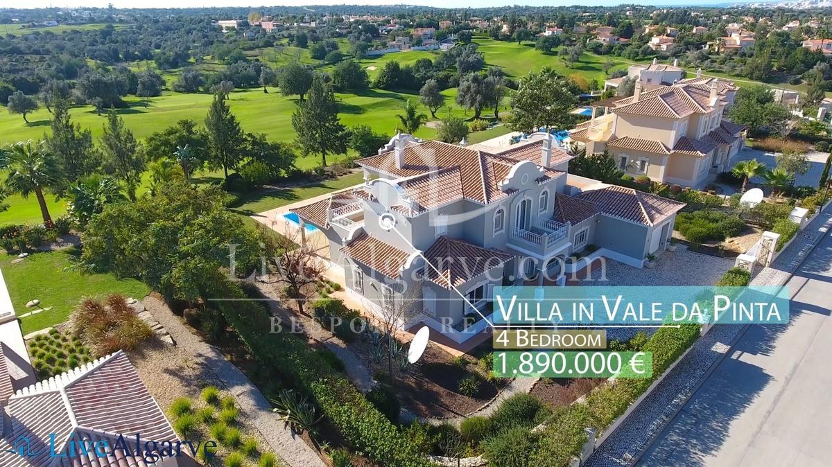 Most Exquisite 4 SZ Villa in Vale da Pinta Golf Resort, Lagoa
