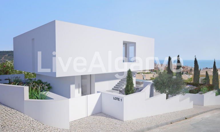 VUE SUR LA MER | Nouvelle Villa de Luxe de 3 Chambres à Monte de Lemos à Vendre - Lagos