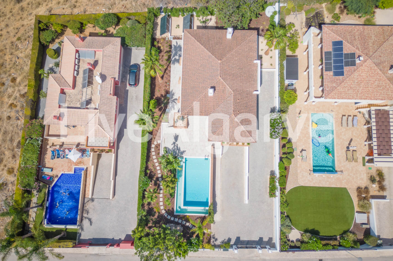 MEER BLICK | Luxuriöse 3 SZ+1 Familien Villa im Mediterranen Stil in Porto de Mós - Lagos