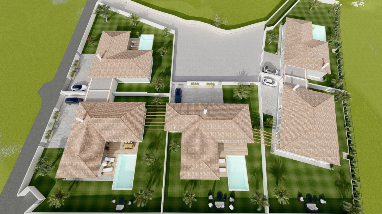 NOUVEAU PROJET | Terrains à Bâtir & Conception de Villas Modernes T3 à Tunes à Vendre - Silves