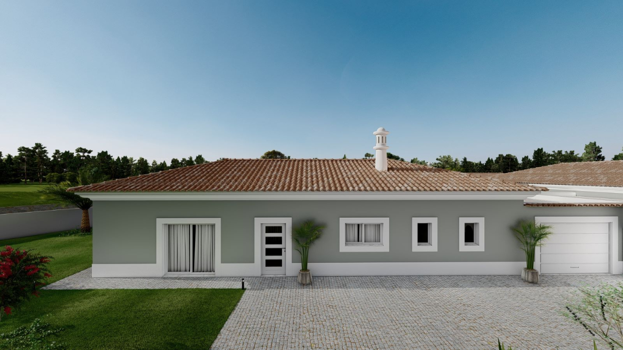 NEW DEVELOPMENT | Construction Plots & Project for Modern T3 Villas at Tunes for Sale - Silves