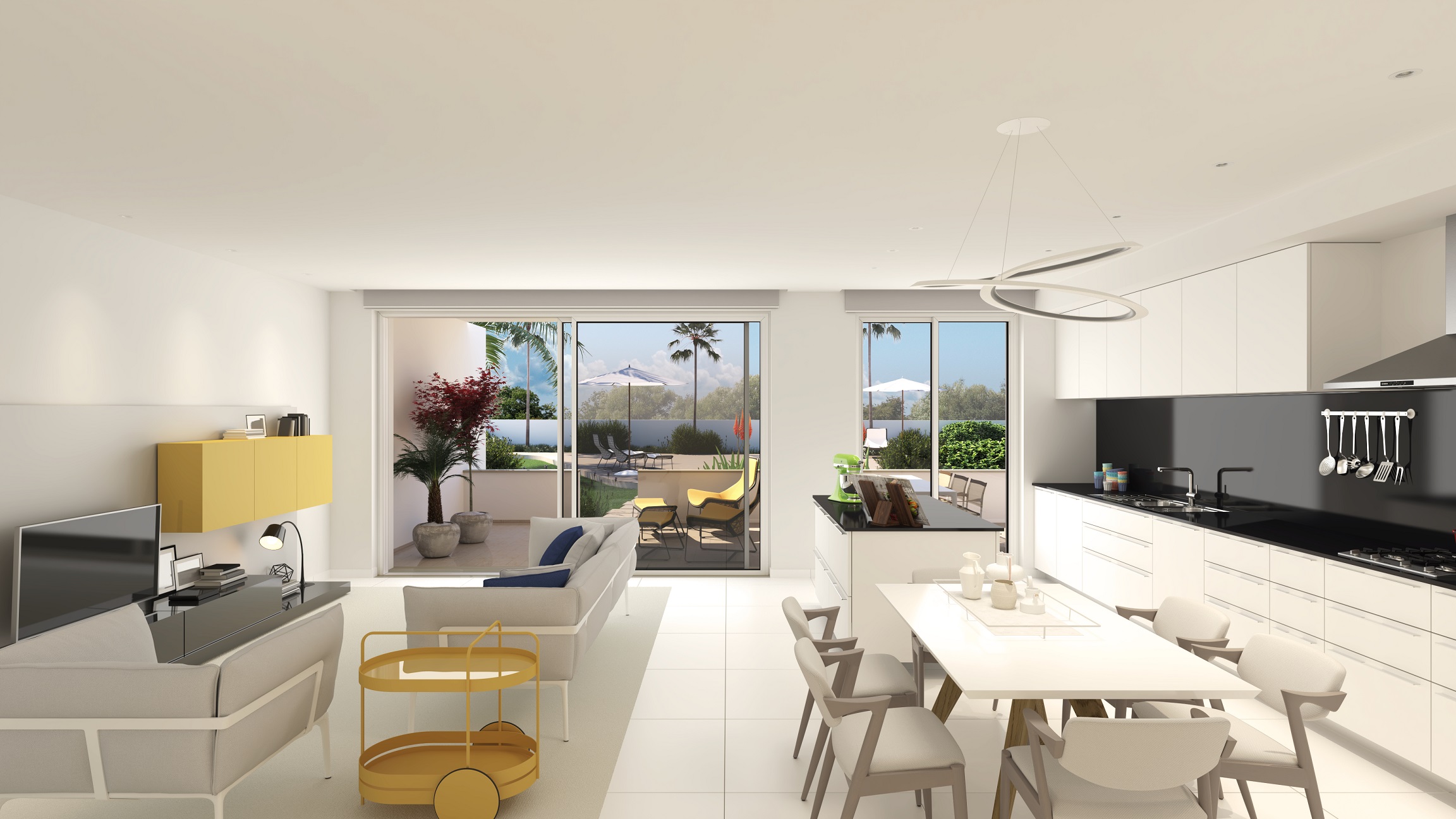 EXCLUSIF | Appartement de Luxe T3 Nouvellement Construit à Dona Ana Beach Residence - Lagos