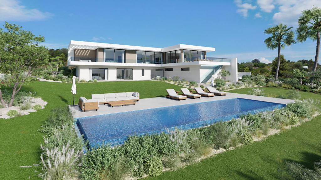 NEUBAU | Futuristische 4 SZ Luxusvilla im Palmares Golf Resort zum Verkauf - Lagos